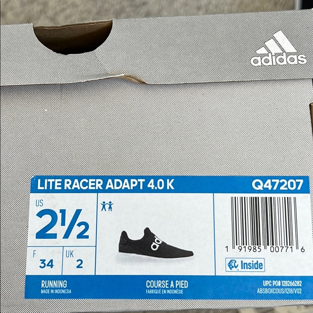 Adidas Lite Racer Adapt 4 - Black